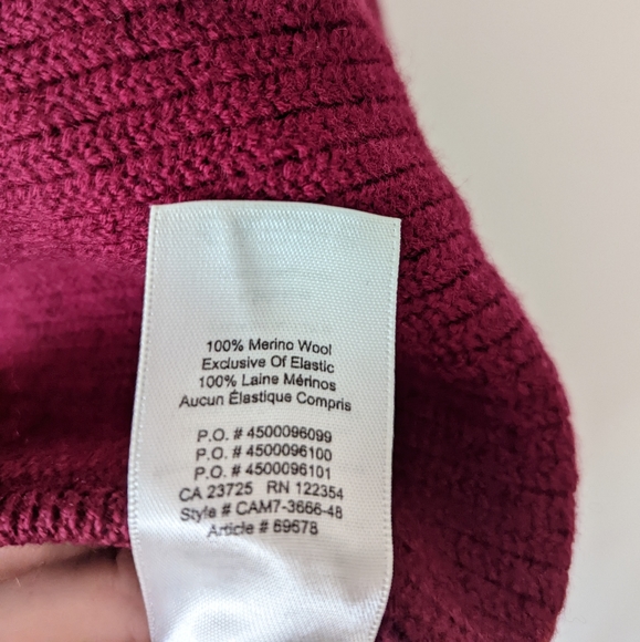 Wilfred Free Lolan Merino Wool Cropped Sweater - Picture 4 of 4